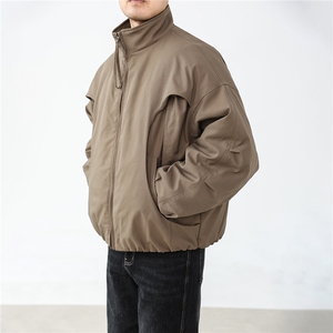 冬季店主风男士外套轻熟宽松保暖加厚棉服羽绒服A236-639-P160图片