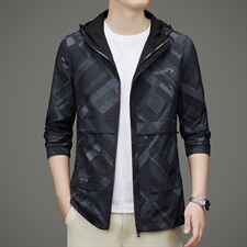 BAMJ-9323钱塘2020-2春秋季双面穿青年男士时尚休闲外套货稳P145，男装夹克，钱塘207-2