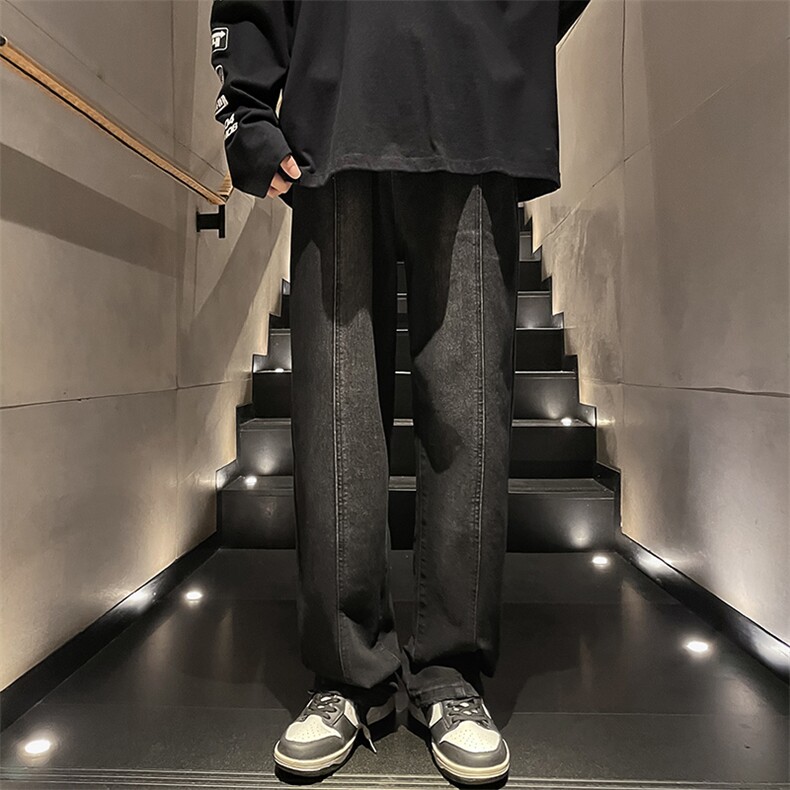 点击6牛仔裤直筒小脚 B342-K6295-P45控59 加绒P55图片