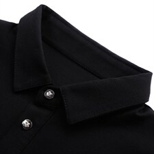 男士休闲套装秋季2023新款潮流纯色翻领长袖T恤中青年男装两件套，男装休闲套装，电商B212（原钱塘6029）