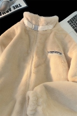 冬季仿兔毛棉衣D3124-TP95168潮牌立领外套夹棉保暖棉服男，男装棉衣，电商A102