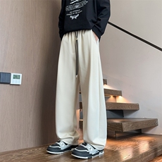 新款卫裤宽松休闲裤男韩版潮流百搭坠感阔腿拖地长裤K2561p45，男装休闲裤，电商D315A