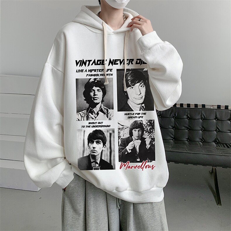 连帽卫衣男大码胖子帽衫大号运动服WY2451-P35,男装卫衣,电商A040
