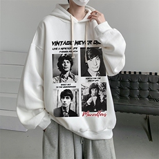 连帽卫衣男大码胖子帽衫大号运动服WY2451-P35，男装卫衣，电商A040