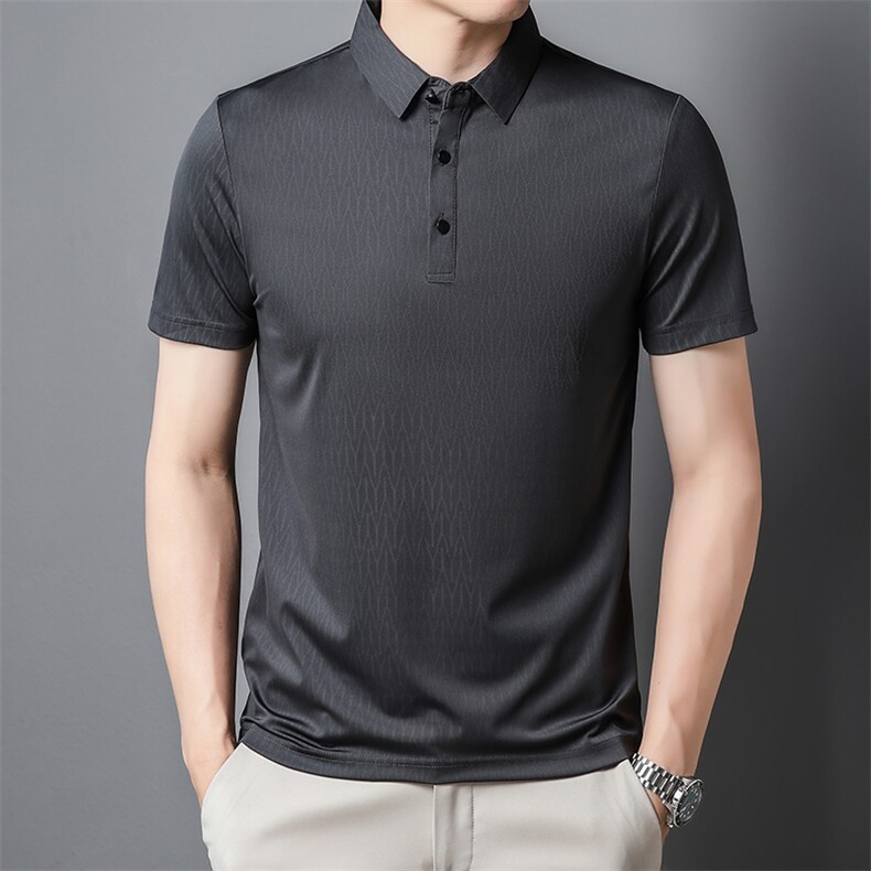 纯棉短袖T恤男上衣夏季新款男士休闲潮流半袖体恤POLO衫P58，男装Polo衫，星座1105-3