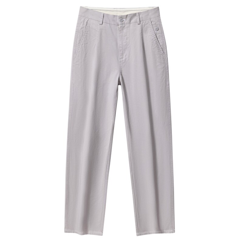 加绒加厚直筒裤百搭纯棉男装商务休闲裤弹力男裤D6079-P45加绒P55,男装卫衣,星座509
