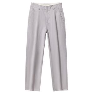 加绒加厚直筒裤百搭纯棉男装商务休闲裤弹力男裤D6079-P45加绒P55图片