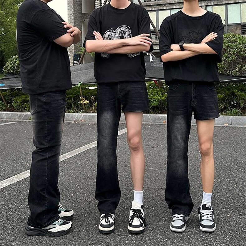 K16023-p35<网络图>微辣微弹牛仔裤裤长裤黄泥色,男装牛仔裤,星座103A-1