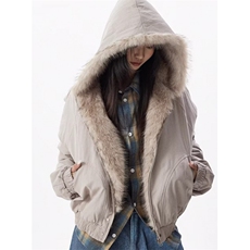 毛领加绒加厚棉服夹克男女冬季cleanfit工装外套M9925，男装夹克，星座1116A（原606A-3）