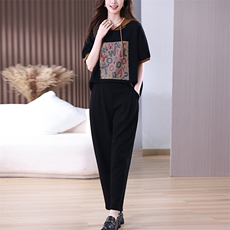 黑色+黑色裤子