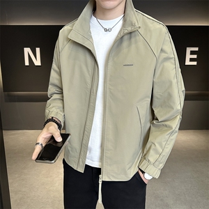 JK313-P80 2025秋季新款男士时尚立领夹克百搭潮流休闲青年外套图片