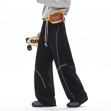 美式抽绳工装裤男女复古宽松休闲裤KZ636-P50，男装工装外套，星座308B-2