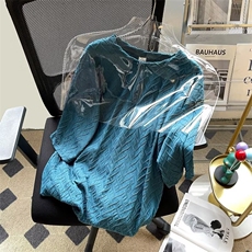 2025夏新oversize短袖打底T恤夏季男设计感薄款半袖上衣T172-P25，男装T恤，星座310B-1