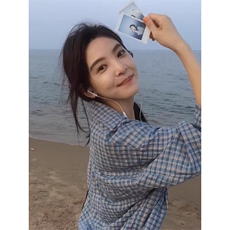 Q48/P40章若楠同款格子衬衫含60棉，男装衬衫，星座1506
