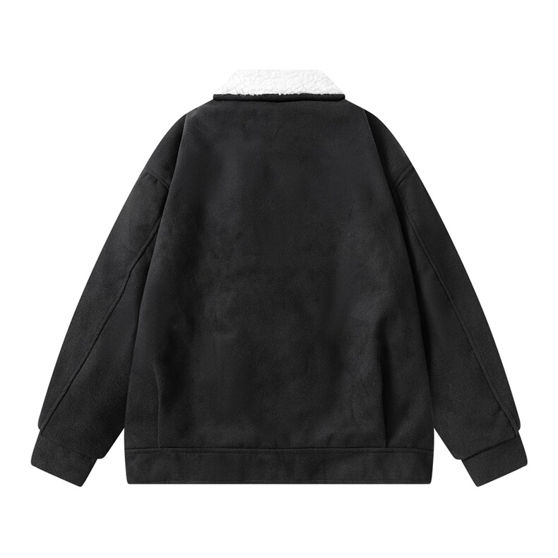 冬装加绒加厚毛呢男士棉服呢子厚外套情侣羊羔毛棉衣M8001-P110,男装棉衣,电商A006