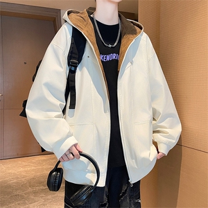 XZ102B-1春秋季宽松/连帽休闲外套潮夹克JK2538-P85图片