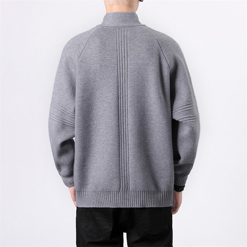 【直播】8725-P602025年秋季时尚毛衣针织衫男士宽松长袖,男装针织衫/毛衣,电商A113