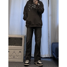 美式hiphop纯色修身直筒牛仔裤控价68，男装牛仔裤，星座310A-4