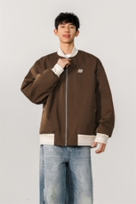 1定制螺纹字母刺绣大码M-5XL夹克男100%聚酯纤维JK77944P85控138，男装夹克，星座226-2