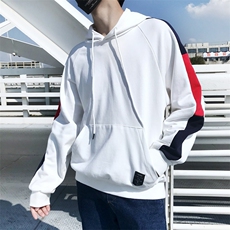 春季新款港风小清新青春流行外景模宽松休闲连帽卫衣WY232-P50，男装卫衣，电商A021A