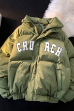 地毯冬季时尚百搭复古印花立领加厚羽绒服外套YR230P195控258，男装羽绒服，电商A247