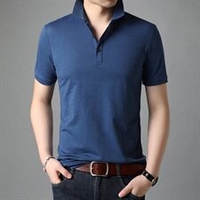 GRC-2022021夏季新款T恤衫男POLO衫短袖翻领，男装T恤，电商B360