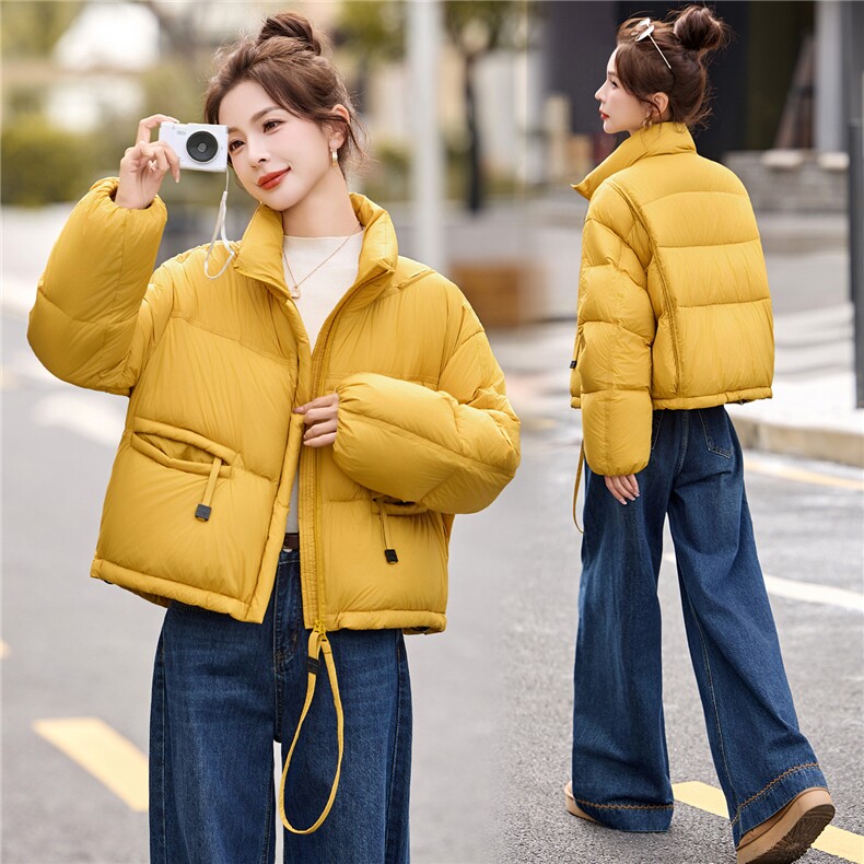 90白鸭绒羽绒服外套女2025冬季新款超火漂亮时尚洋气羽绒外套，女装羽绒服，沁沁公主