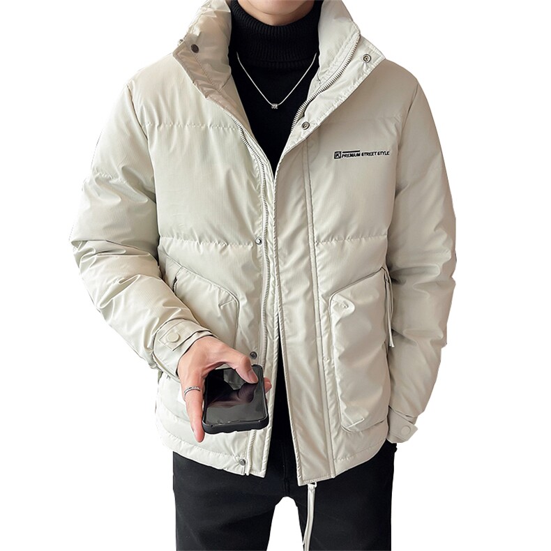 2025冬季店主风新款立领简约休闲羽绒服保暖外套男YR8106-P175,男装羽绒服,电商A413