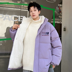 ！2024冬季新款男士复古立领棉衣百搭加绒棉服外套MY129P75，男装棉衣，电商B220