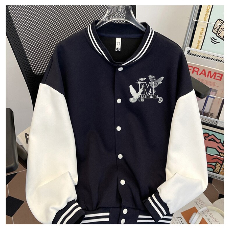 J9933-P70美式嘻哈高质量刺绣宽松潮牌棒球服夹克,男装夹克,星座617A-2