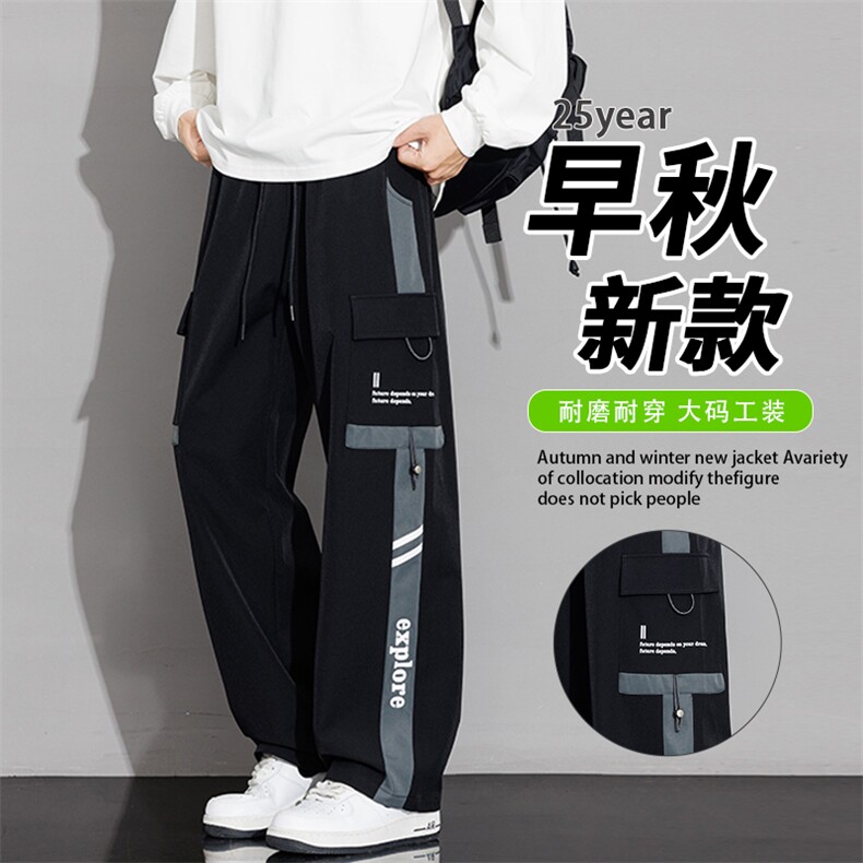 美式大码男士工装休闲裤 K223-P40控79 大码元图片
