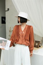 春季新款韩版衬衫，女装衬衫，唯蔓