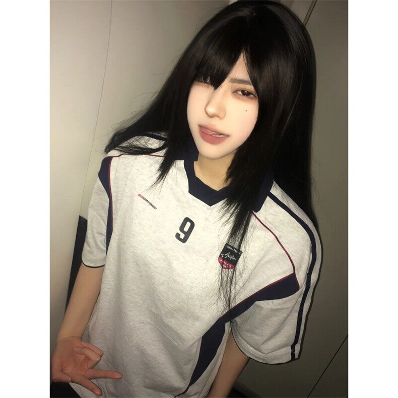 【有货】BK912CC-特P40撞色运动风polo领短袖t恤男女,男装T恤,星座1007（原301D）