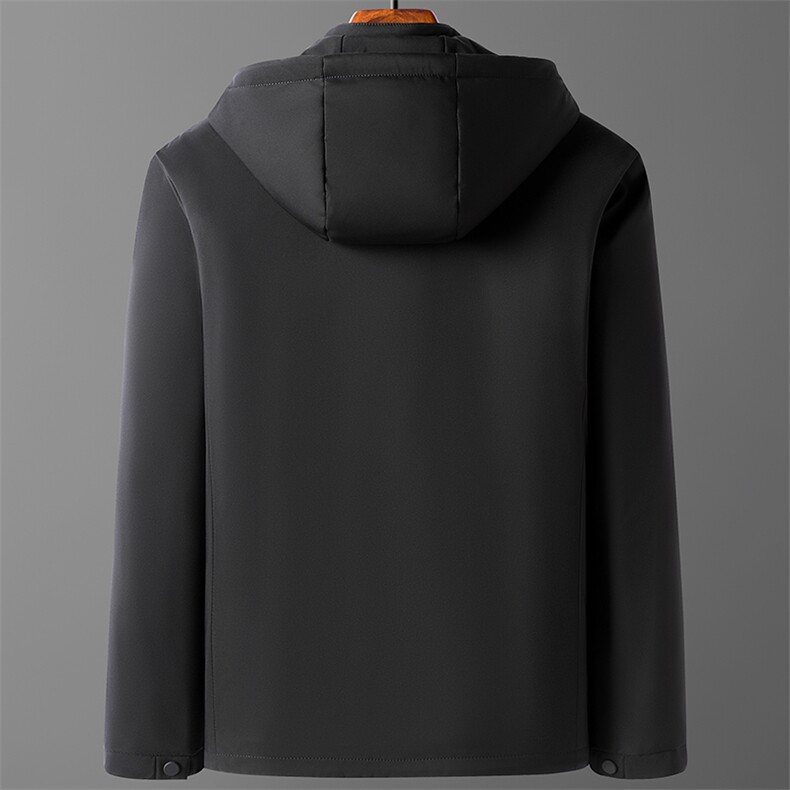 爸爸棉服连帽外套棉衣2023秋新款中老年男装冬季棉袄C2117-P160,男装棉衣,电商B212（原钱塘6029）