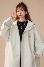 中性连帽鳄鱼纹PU皮衣大码情侣休闲冲锋衣夹克男JK8744P90控128，女装短外套，星座226-1