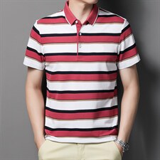 POLO衫男上衣半袖男装衣服男士体恤衫T恤潮牌休闲翻领爸爸短袖男,男装T恤,电商B212（原钱塘6029）
