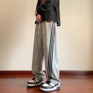 K125/P50春装新款现货高品质华棉卫裤男运动休闲裤大码宽松直筒裤图片