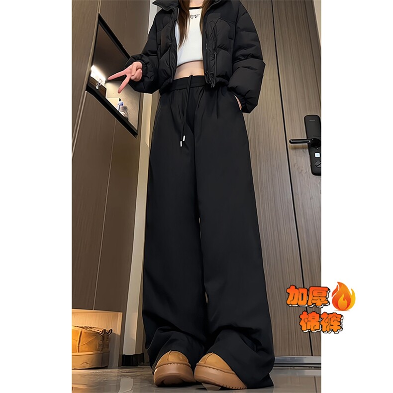 东北零下10度女裤防寒加厚棉裤大码休闲裤男K24156J加棉特P40控78，男装棉裤，电商A001