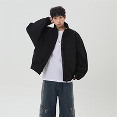 港风日系座山蟒夹克立领短款设计感外套XZ213-JK8000特P75控128，男装夹克，星座213