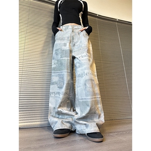 903-AK1019-特P50【88】   S-3XL   涂鸦裤！3图片