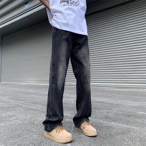 牛仔裤男士新款韩版潮流休闲工装长裤子N06057-P43图片