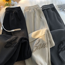 星座212A-K400特P48控88M-5XL双面奥粒绒加绒加厚束脚卫裤，男装休闲裤，星座212A（原A324）