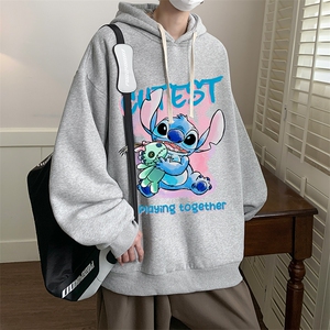 连帽卫衣男大码运动服帽衫外套WY2335-P35 加绒款-P40图片
