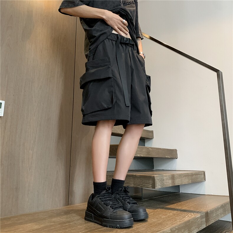 深度库存直播得物男大口袋工装短裤速干裤机能休闲裤子DK41-特28，男装休闲裤，电商A099