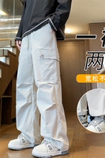 2025港风潮流工装宽松松紧速干伞兵裤男，男装工装外套，星座505-2（原电商A260-1)