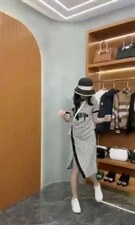 夏装新款冰丝上衣＋蝴蝶花纱裙套装，女装职业装，蕃米莉