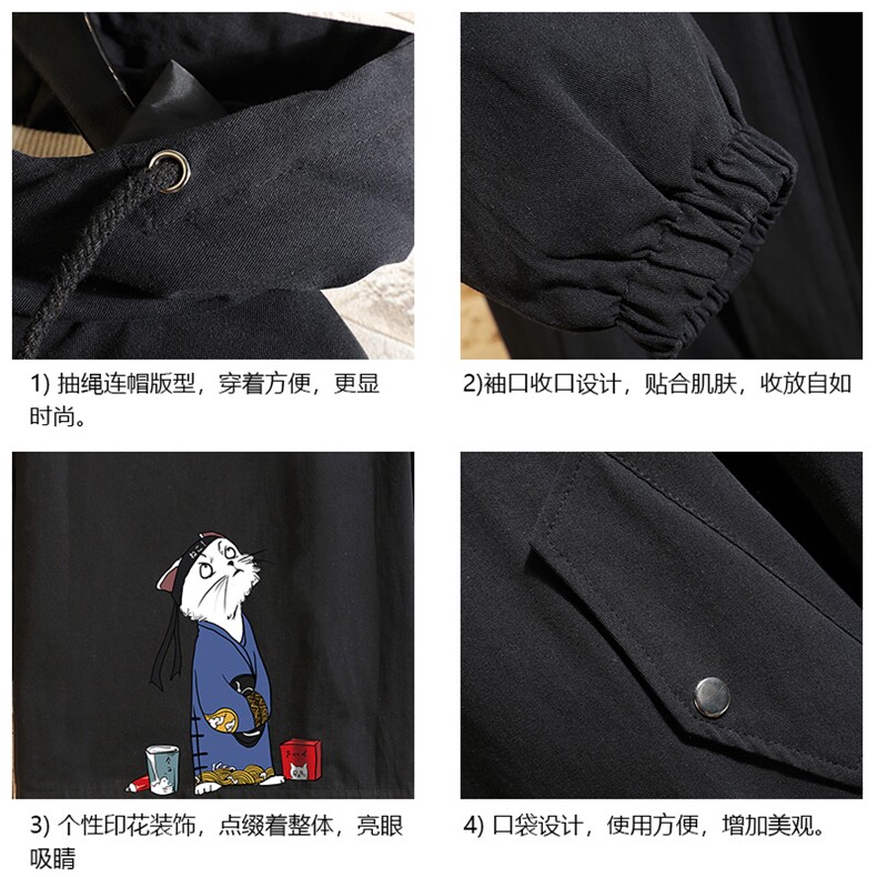 JK41014-P85加棉款-P115纯棉连帽夹克男士大码工装夹克男砖墙,男装夹克,电商A040A