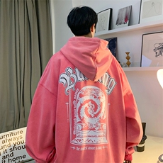 直播品质500克重磅潮牌美式做旧炒雪花水洗加绒卫衣H361JR特P65，男装卫衣，电商A486