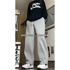 2026春款华棉运动裤宽松直筒卫裤M-4XLK825-1特P43控68，男装休闲裤，电商A309