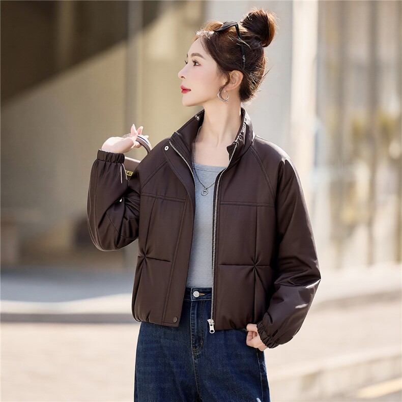【春季女装新款】大量现货短款皮衣外套P115-K180,女装皮衣,简古
